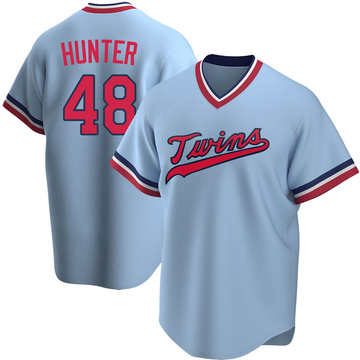 Cheap discount vintage Hunter twins baseball jerseys minnesota twins cool  base 48 Torii Hunter jersey/shirt, Embroidery logo